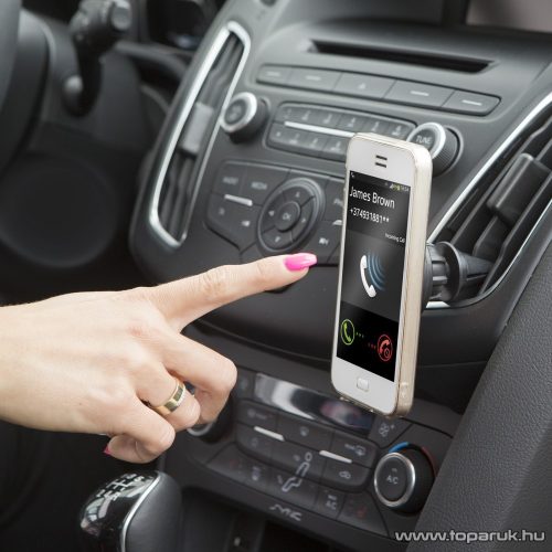 M.N.C 55015 Univerzális mágneses autós telefontartó, szellőzőrácsra rögzíthető