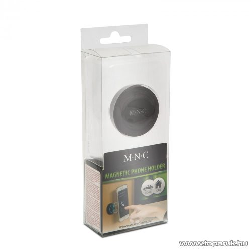 M.N.C 55023 Univerzális mágneses autós és asztali telefontartó, öntapadós kivitel