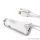 Carguard 55051 Univerzális szivargyújtós telefontöltő, micro USB + iPhone 5 és Iphone 6 csatlakozással + USB 1A, fehér