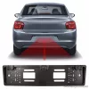 Rendszámtábla keretbe épített tolatókamera + szenzorok, 12V (55069D)