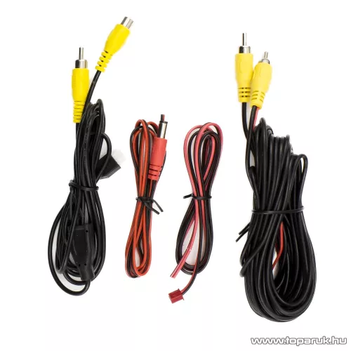 Rendszámtábla keretbe épített tolatókamera + szenzorok, 12V (55069D)