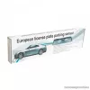 Rendszámtábla keretbe épített tolatókamera + szenzorok, 12V (55069D)