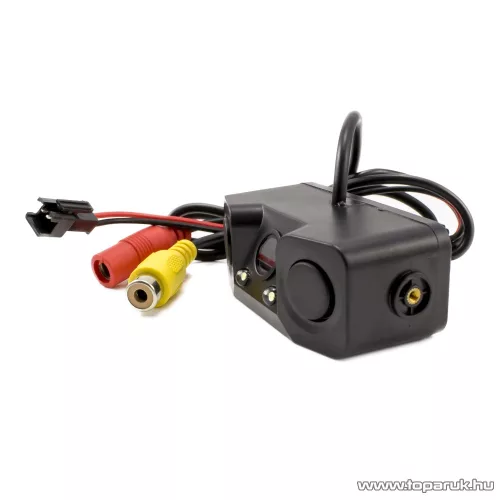Univerzális tolatókamera LED-del és parkolószenzorokkal, 12V (55069E)