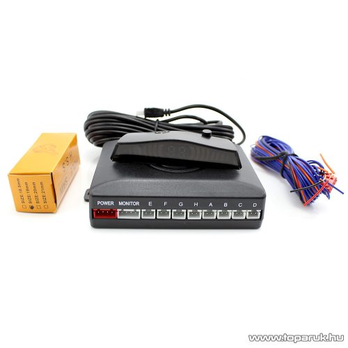 Carguard SP005 Vezetékes tolatóradar kijelzővel és 8 db érzékelővel (55072-5)