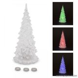   Beltéri 1 db Színváltós LED-del világító karácsonyfa dekoráció, 22 cm
