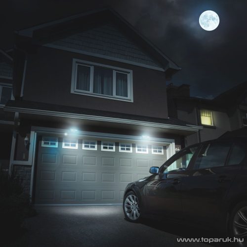 Phenom Kültéri LED-es szolár lámpa (reflektor) mozgásérzékelővel és fényérzékelővel, antracit szürke (55270GY)