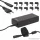 Delight univerzális laptop / notebook töltő adapter tápkábellel, 12V - 24V / 5A - 6A, 90W (55360)
