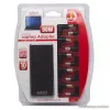 Delight univerzális laptop / notebook töltő adapter tápkábellel, 12V - 24V / 5A - 6A, 90W (55360)