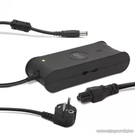   Delight Laptop notebook töltő adapter DELL típusokhoz, 90W / 19.5V / 4.62A (55363)