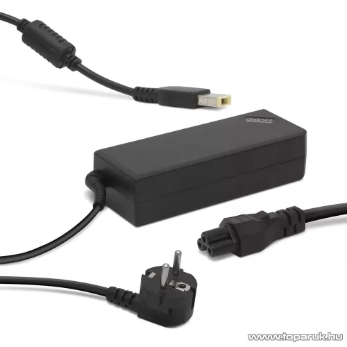 Delight Laptop notebook töltő adapter Lenovo típusokhoz, 90W / 20V / 4.5A (55364)