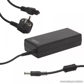   Delight univerzális laptop / notebook töltő adapter tápkábellel, 19V / 4,72A, 5,5mm / 2,5mm, 90W (55365)