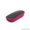 Delight Power bank hordozható, újratölthető, univerzális energiaforrás, univerzális külső akkumulátor, 5200 mAh, piros (55383RD) - megszűnt termék: 2019. október