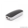 Delight Power bank hordozható, újratölthető, univerzális energiaforrás, univerzális külső akkumulátor, 5200 mAh, fehér (55383WH) - megszűnt termék: 2019. október