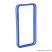 iPhone 4 / iPhone 4S szilikon védőkeret, bumper, átlátszó - színes (55404A) - megszűnt termék: 2016. július