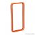 iPhone 4 / iPhone 4S szilikon védőkeret, bumper, átlátszó - színes (55404A) - megszűnt termék: 2016. július