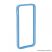 iPhone SE / 5 / iPhone 5S szilikon védőkeret, bumper, átlátszó - színes (55404B) - megszűnt termék: 2016. július