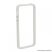 iPhone SE / 5 / iPhone 5S szilikon védőkeret, bumper, átlátszó - színes (55404B) - megszűnt termék: 2016. július
