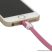 iPhone, iPod, iPad USB adat és töltőkábel, 1,2 m, pink (55424PK) - megszűnt termék: 2015. január