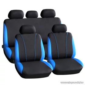   Carguard 55670BL Autós üléshuzat szett, 9 db-os, kék / fekete (HSA001)