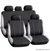 Carguard 55670GY Autós üléshuzat szett, 9 db-os, szürke / fekete (HSA003)
