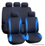   Carguard 55671BL Autós üléshuzat szett, 9 db-os, kék / fekete (HSA006)