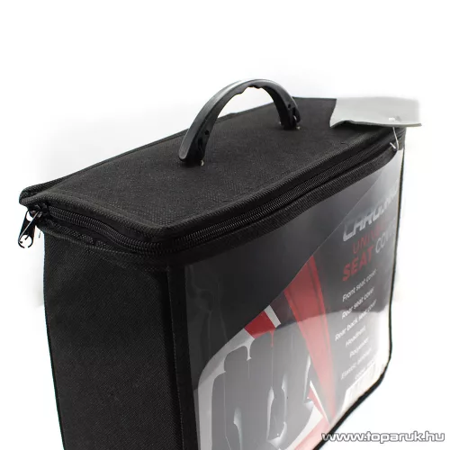 Carguard 55671GY Autós üléshuzat szett, 9 db-os, szürke / fekete (HSA005)