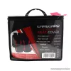 Carguard 55671RD Autós üléshuzat szett, 9 db-os, piros / fekete (HSA007)