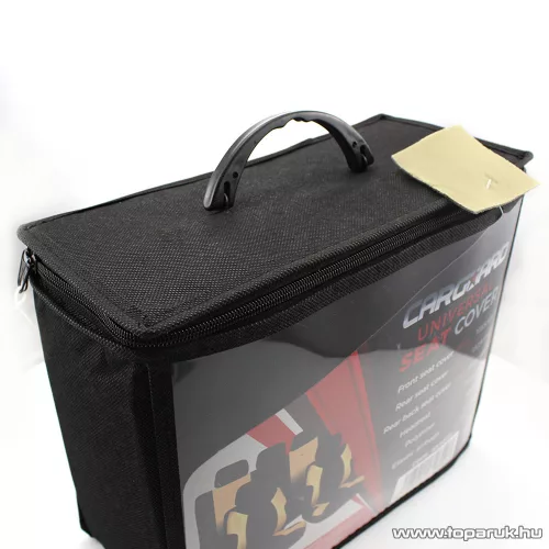 Carguard 55672DR Autós üléshuzat szett, 9 db-os, drapp / fekete (HSA008)