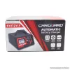 Carguard 55777C LCD kijelzős automata akkumulátor töltő (akkutöltő) autó és motor akkumulátorokhoz, 1 A (6V), 4 A (12V)