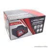 Carguard 55777C LCD kijelzős automata akkumulátor töltő (akkutöltő) autó és motor akkumulátorokhoz, 1 A (6V), 4 A (12V)