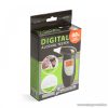 MNC 55791B Digitális alkoholszonda kijelzővel, kulcskarikával és 5 db fúvókával