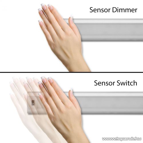 Phenom 55845B LED-es bútor világítás, szenzoros kapcsolóval, közép fehér fényű világítással, 5W, 30 cm 