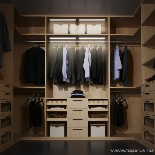 Phenom 55845B LED-es bútor világítás, szenzoros kapcsolóval, közép fehér fényű világítással, 5W, 30 cm 