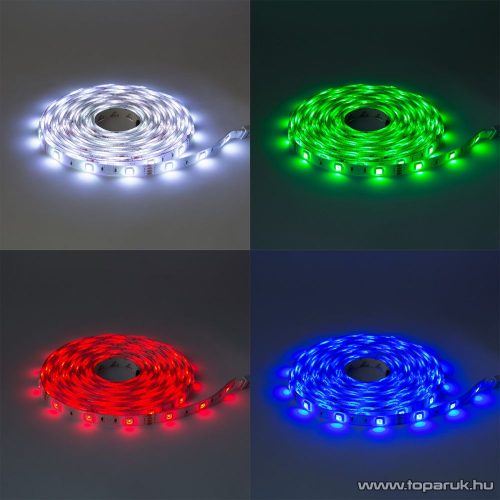 Phenom Kültéri LED szalag szett Epistar chip SMD 5050 LED-ddel, 5 m hosszú (55848)