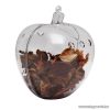 Festhető, tölthető, akasztható műanyag Karácsonyi dísz, Potpourri alma, 100 mm (55919) - készlethiány