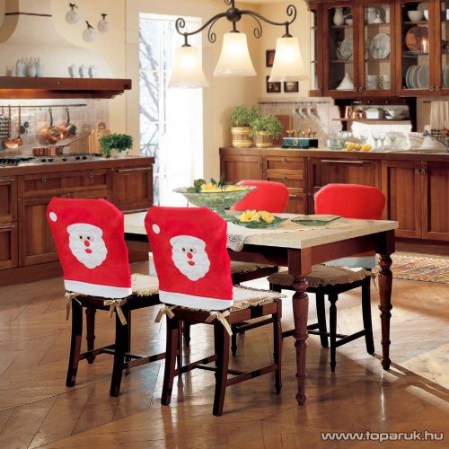 Székdekor, mikulás, 47 x 49 cm 