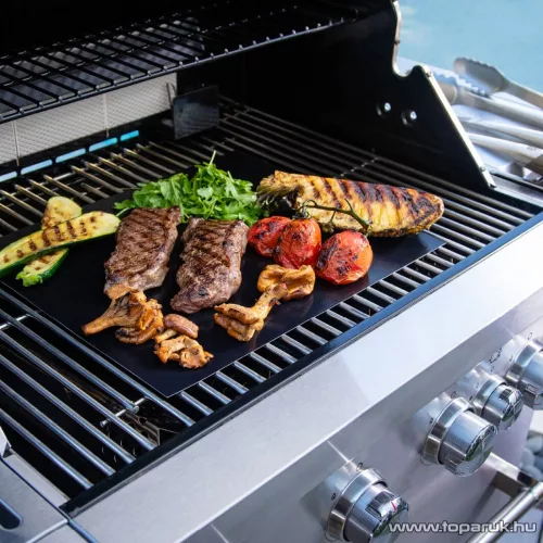 Tapadásmentes grill sütőlap, sima teflon felületű, 400 x 330 mm (56290A)