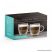 Vog & Arths 57176B Duplafalú cappucino üveg csésze, kávés pohár, 250 ml, 2 db / doboz