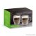 Vog & Arths 57176C Duplafalú cappucino üveg csésze, kávés pohár, 350 ml, 2 db / doboz