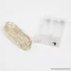 HOME ML 50/M Beltéri 50 db fényesen ragyogó, pontszerű Micro LED-es elemes fényfüzér, 490 cm hosszú, színes világítással