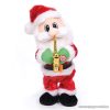 Beltéri táncoló, zenélő Mikulás, 35 cm (58060D)
