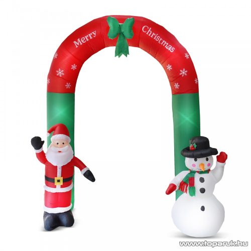 Kültéri felfújható világító karácsonyi kapu, IP44, 240 x 240 cm (58060K)