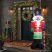 Kültéri felfújható világító karácsonyi diótörő, IP44, 240 cm magas (58060L)