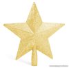 Csillag alakú karácsonyfa csúcsdísz, arany (58065A)