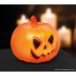   Halloweeni LED-es tök, töklámpás hangeffekttel, 20 x 19 cm (58111)