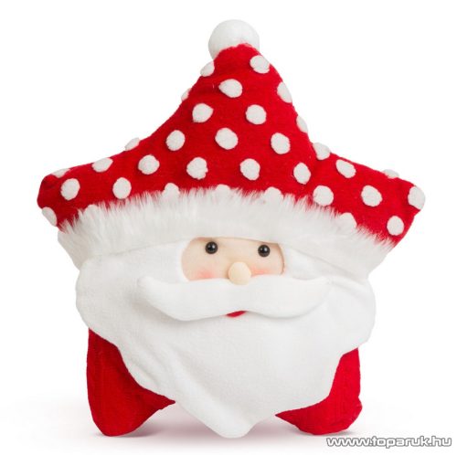 Karácsonyi 3D díszpárna, Mikulás design, 35 x 42 cm (58262A)