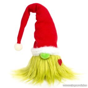 Karácsonyi skandináv manó dekoráció, grincs, 40 cm