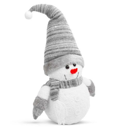 Karácsonyi LED-es Hóember dekoráció, 35 cm magas