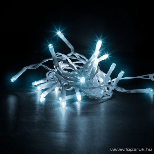 Family Decor 58901B Kültéri toldható hálózati fényfüggöny, 200 db hidegfehér LED-del, 8 programos, IP44, 4,2 m