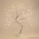 Beltéri LED-es világító asztali fa dekoráció, melegfehér, 40 x 30 cm (58930)
